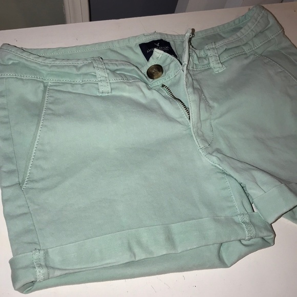 Teal AE shorts - Picture 1 of 3